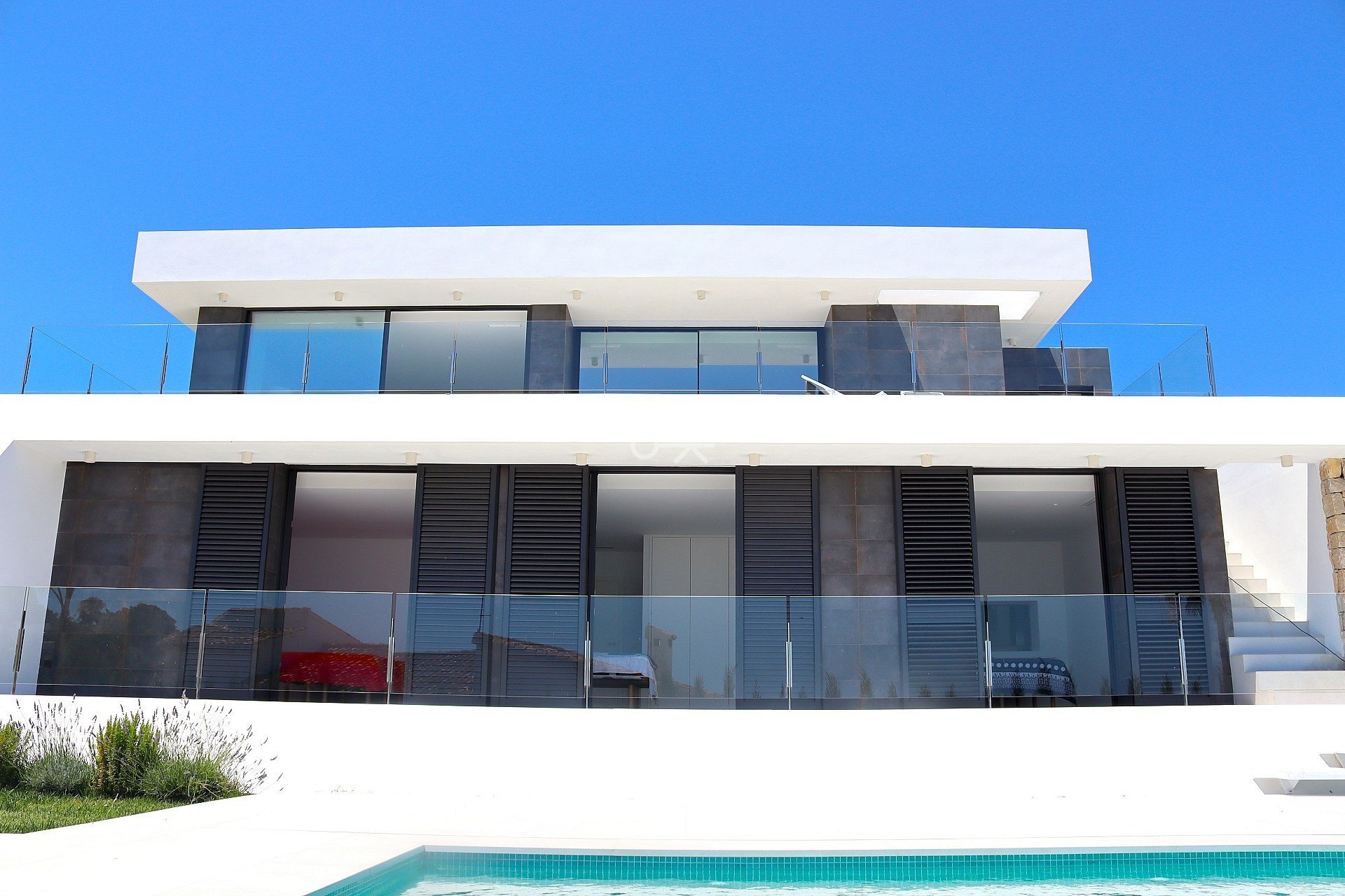 New construction villa for sale in Moraira with sea views