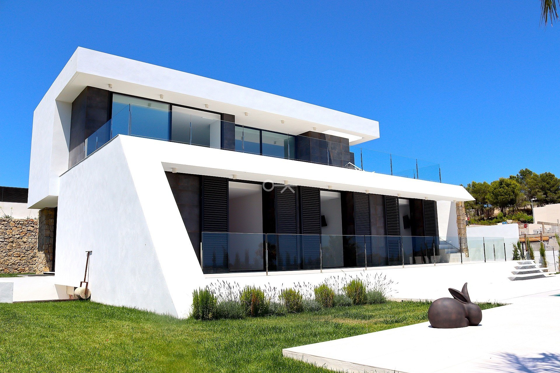 New construction villa for sale in Moraira with sea views