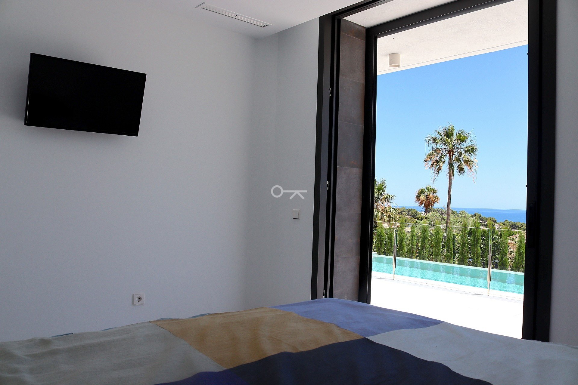 New construction villa for sale in Moraira with sea views